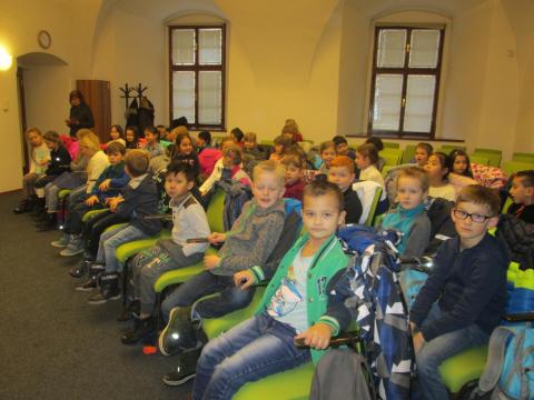 Slavnostní pasování žáků z 1.A na čtenáře