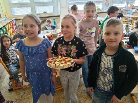 Příprava svačiny  2.B