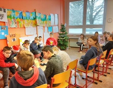 Vánoční besídka, 6.D