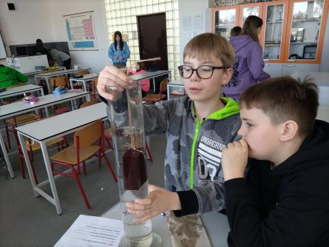 Fyzika 6. ročník - praktická měření objemu