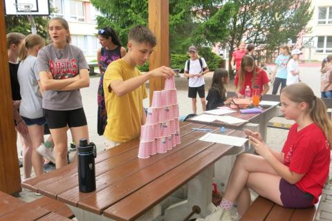 Sportovní den na závěr školního roku