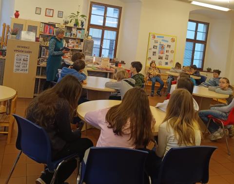 Návštěva knihovny  6.C