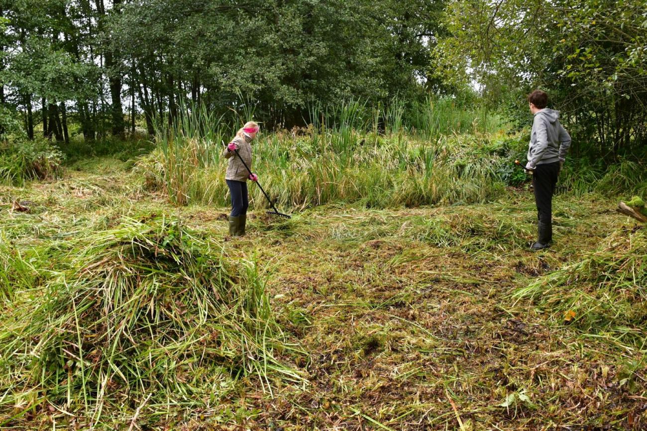 Badatelský kroužek – obnova tůněk pro obojživelníky u Měšína