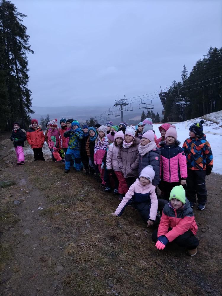 Škola v přírodě 2. ročník - zprávy ze svahu