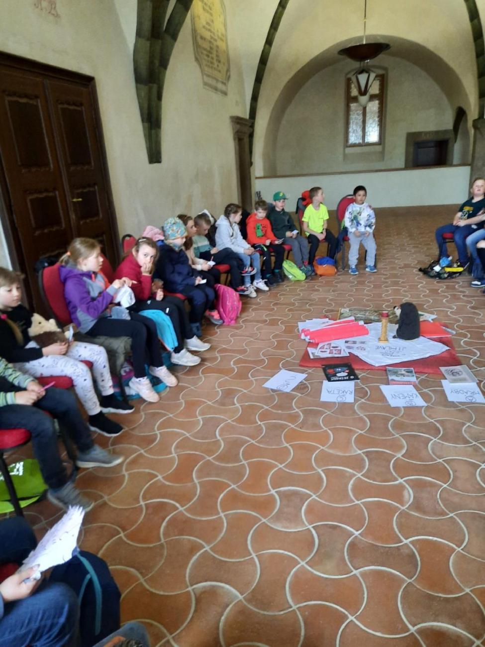 Ježci v Jihlavě  1.B