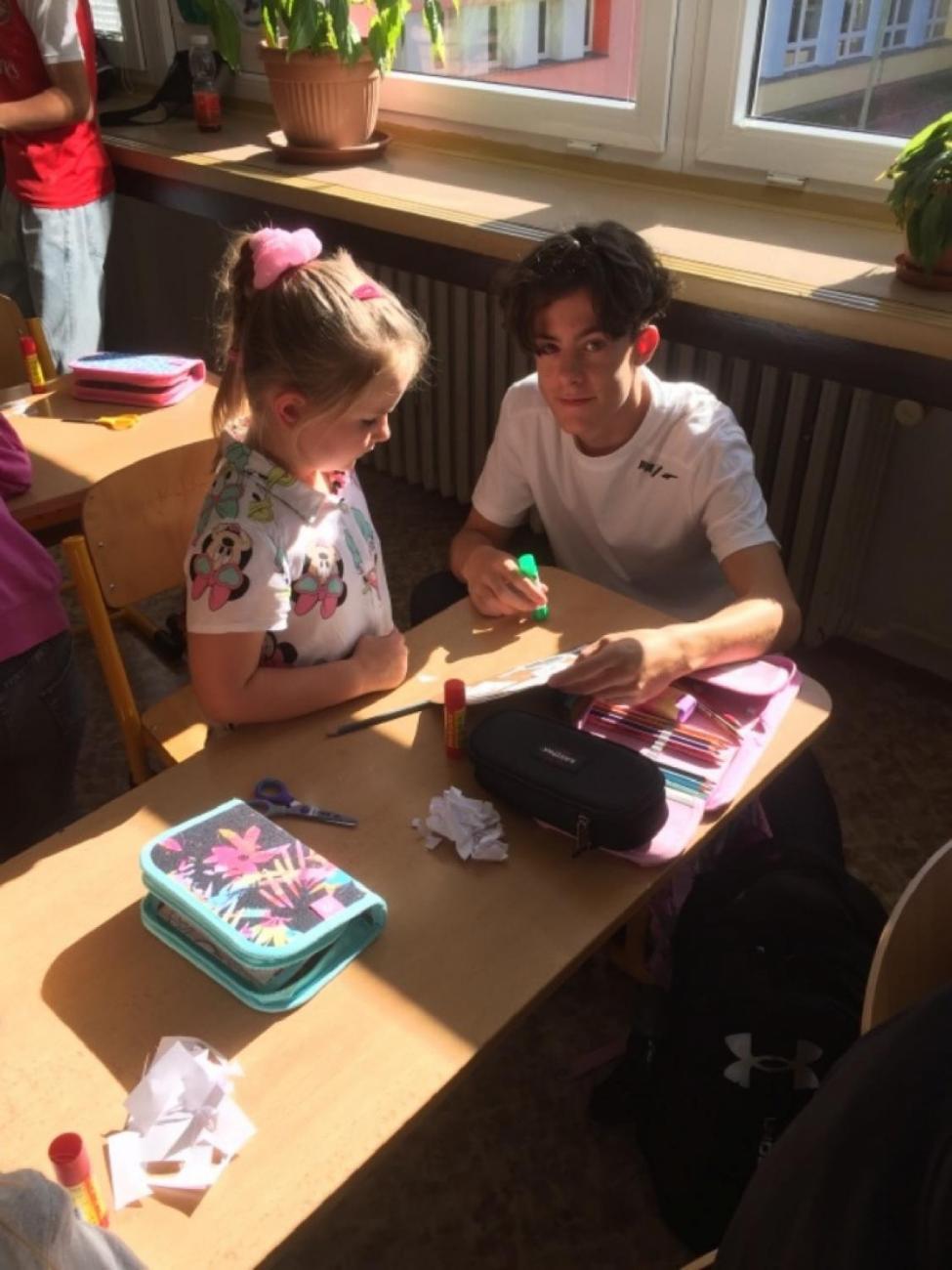 Evropský den jazyků 1.B a 9.B