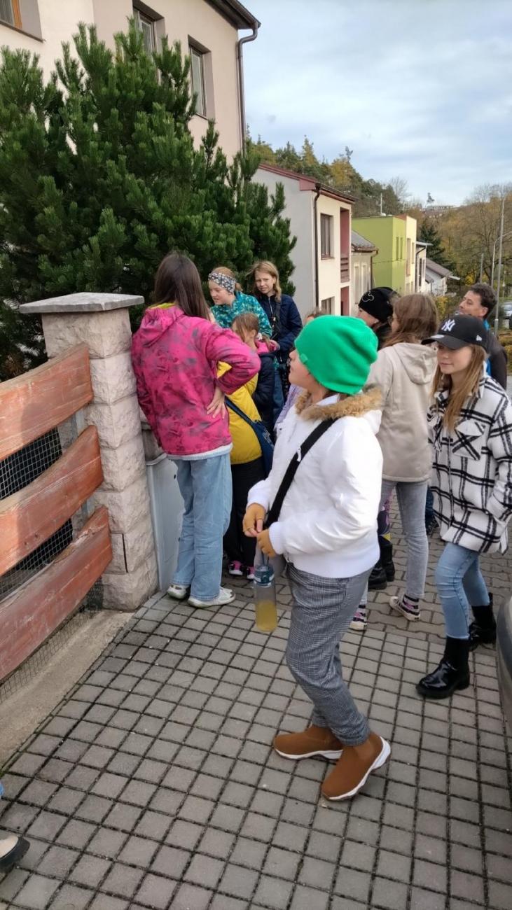 Vycházka s klienty DTS  6.C