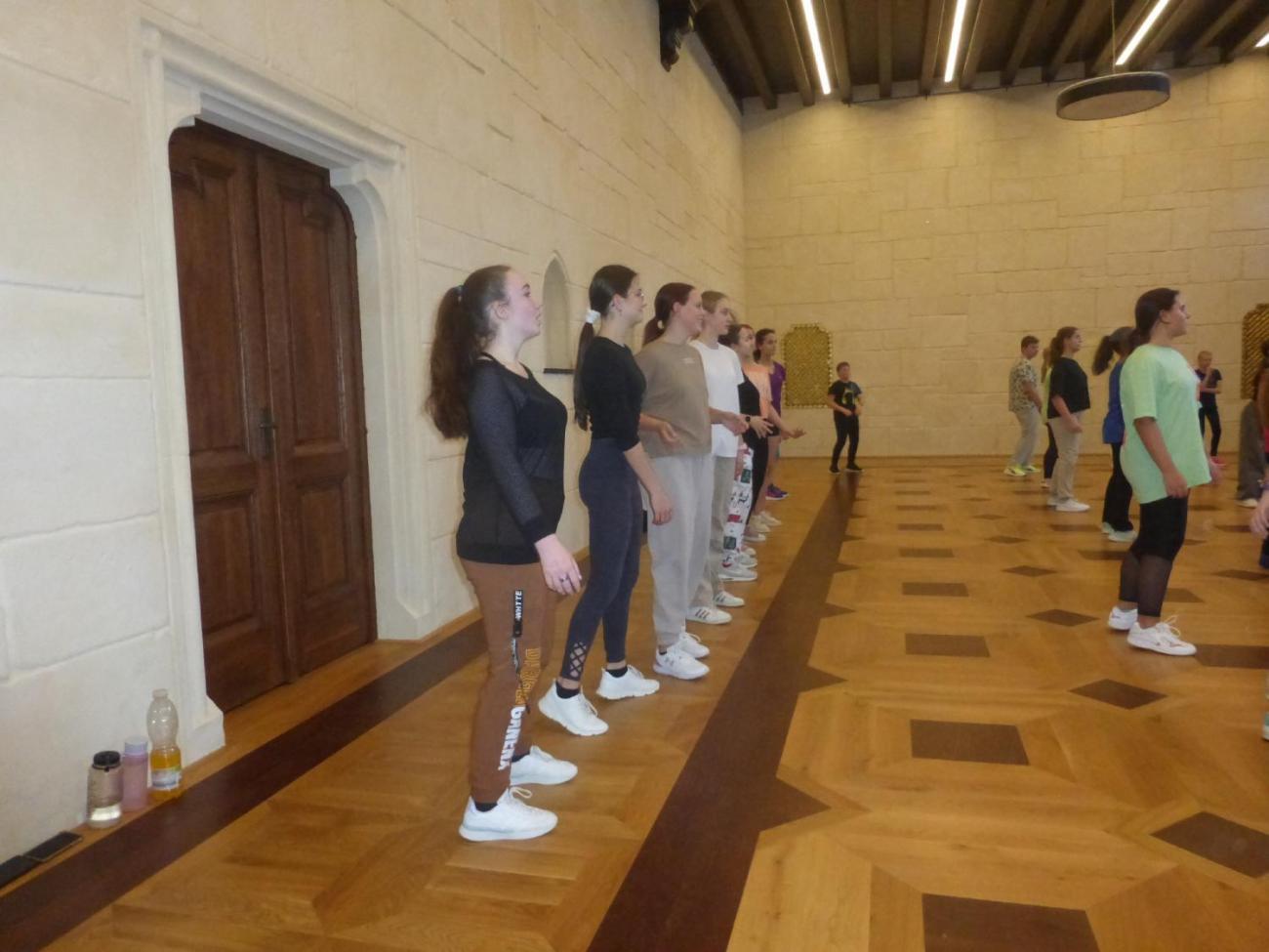 Taneční workshop v Heleníně  6.A