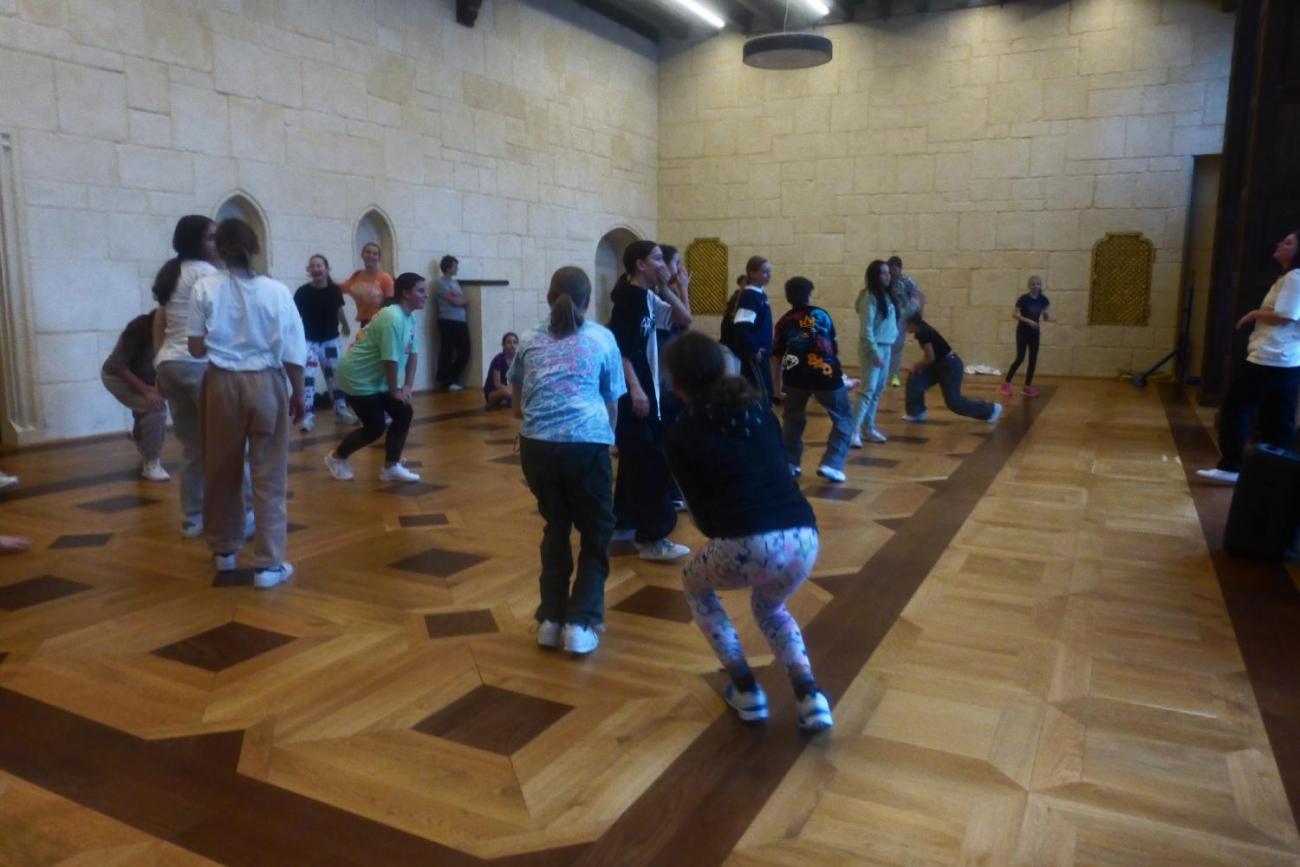 Taneční workshop v Heleníně  6.A