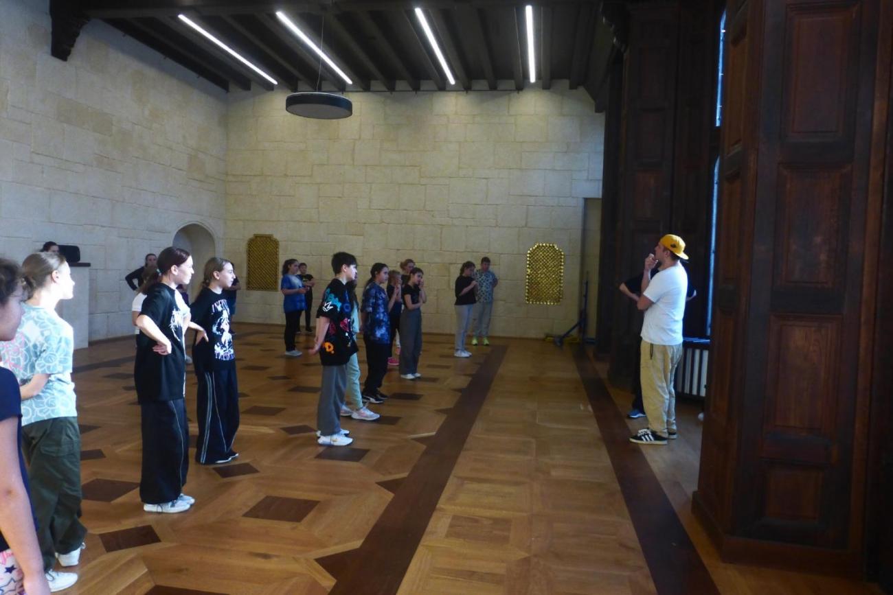 Taneční workshop v Heleníně  6.A