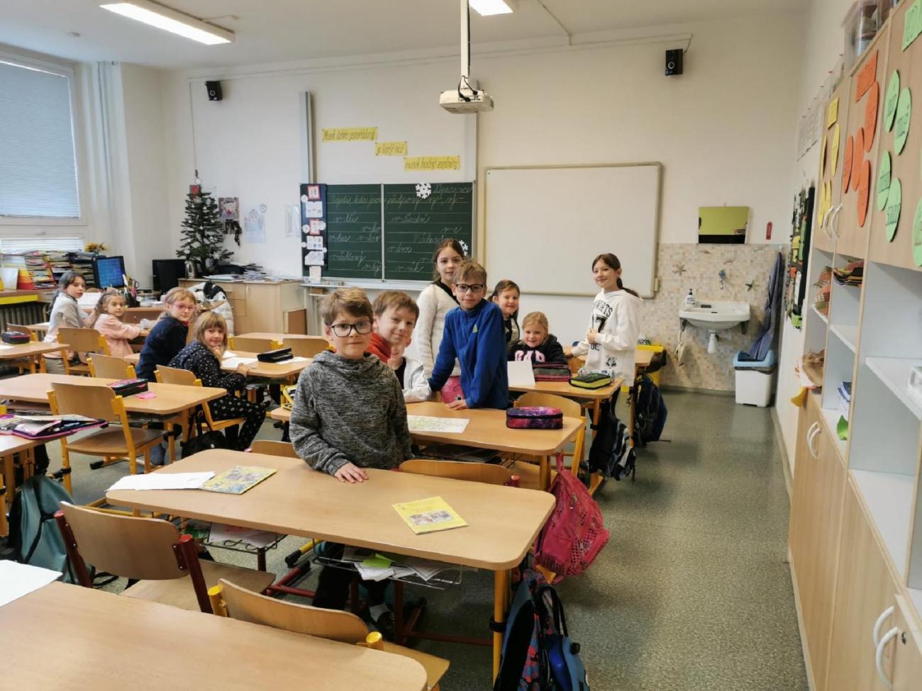 Vánoční putování 1.C a 4.A