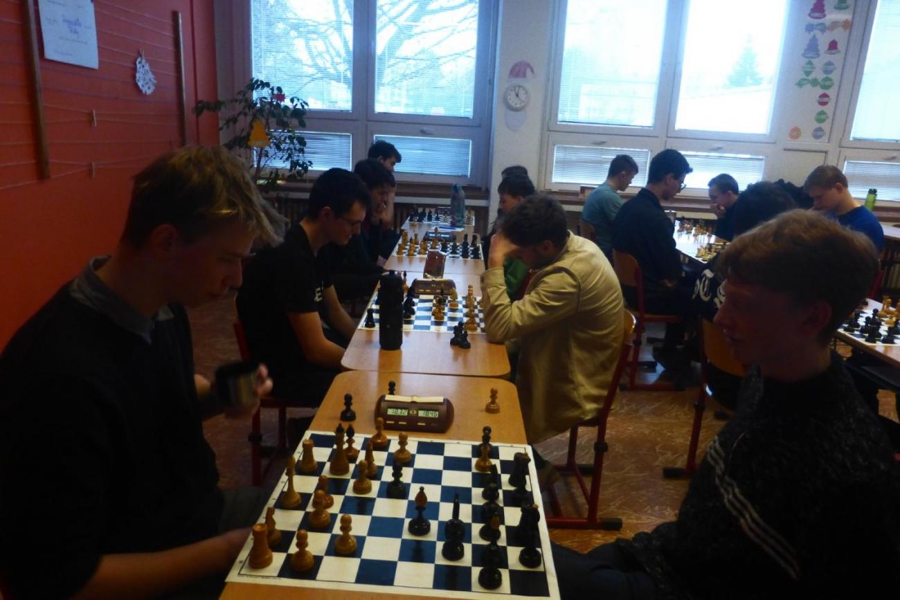 Okresní přebor školních týmů v šachu ve školním roce 2023/2024