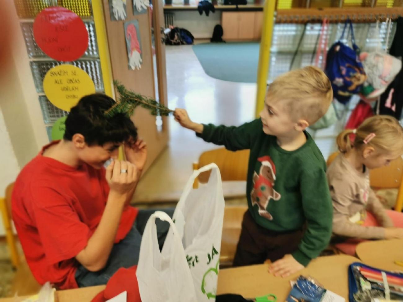 Vánoční aktivity 1.C a 9.C