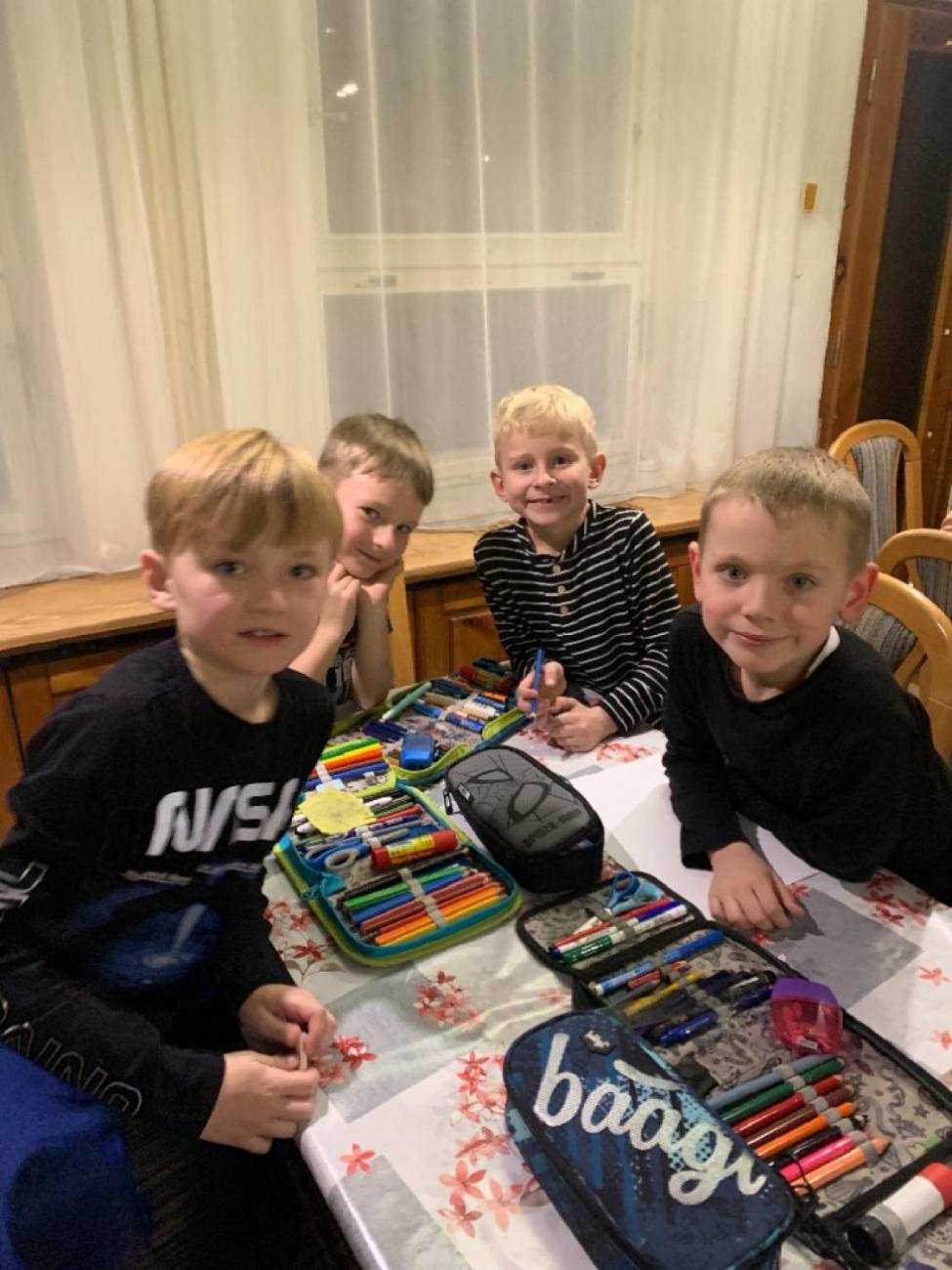 Škola v přírodě 2. ročník - 1. den