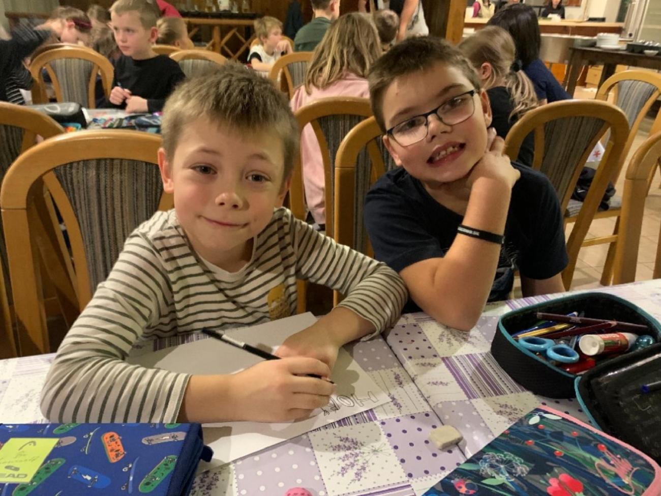 Škola v přírodě 2. ročník - 1. den