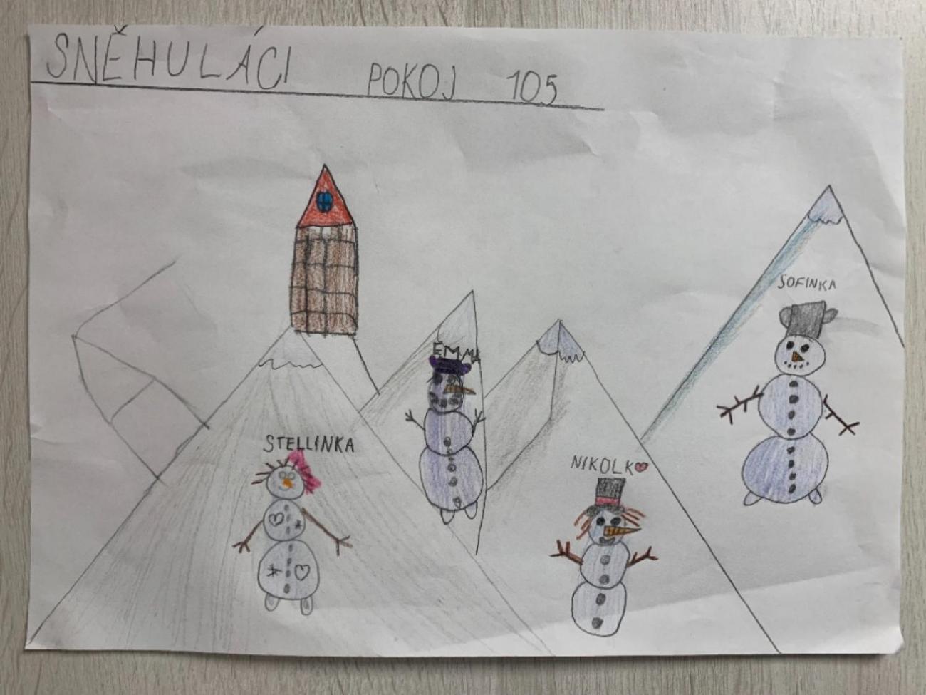 Škola v přírodě 2. ročník - 1. den