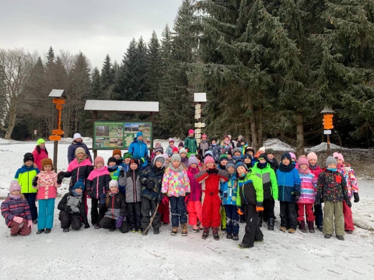 Škola v přírodě 2. ročník – 2. den