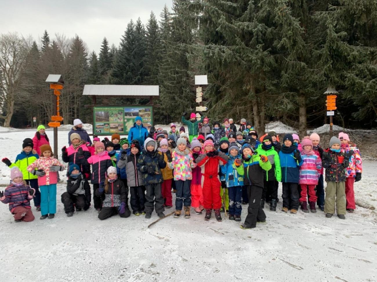 Škola v přírodě 2. ročník – 2. den