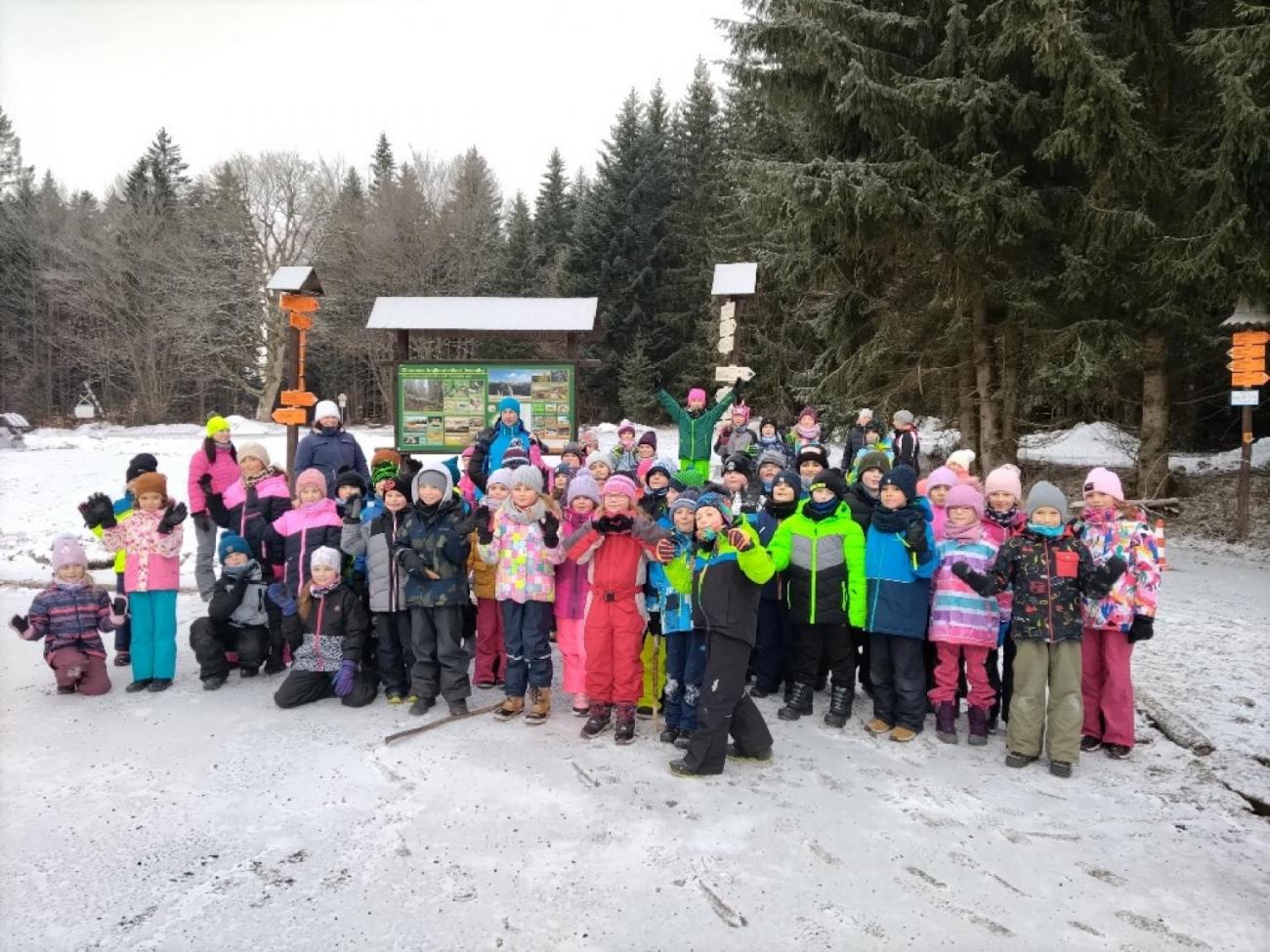 Škola v přírodě 2. ročník – 2. den
