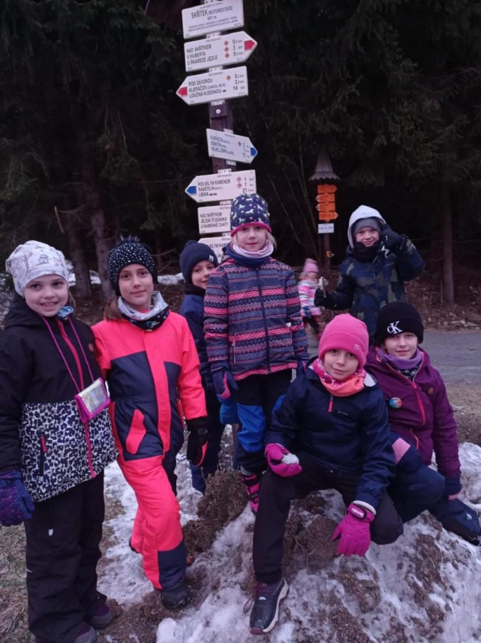 Škola v přírodě  2. ročník – 5. den