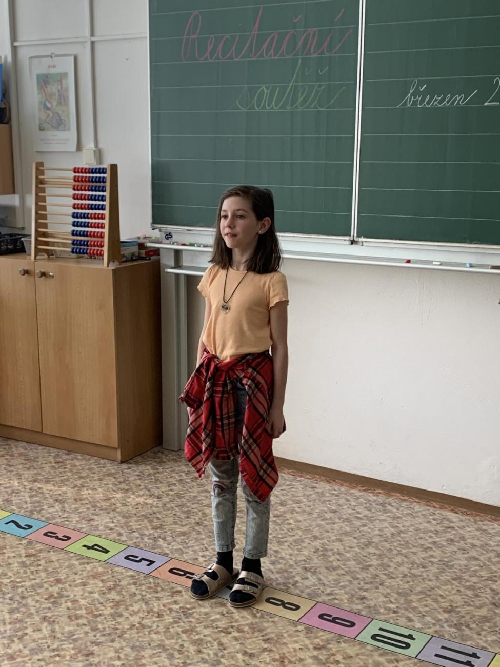 Recitační soutěž  1. - 3. ročník