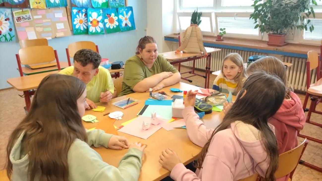 Velikonoční tvoření 6.C a DTS Jihlava