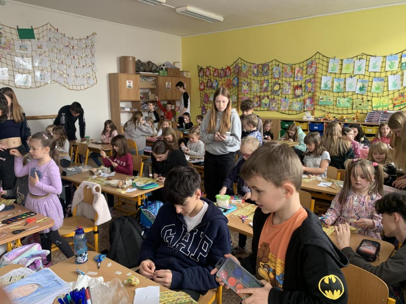 Velikonoční tvoření 1.B a 9.B