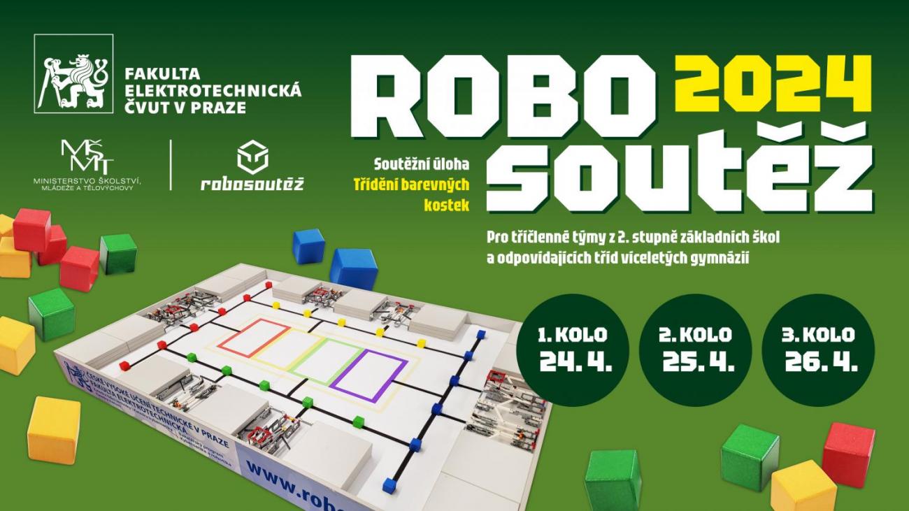 Robosoutěž 2024 ČVUT Praha 