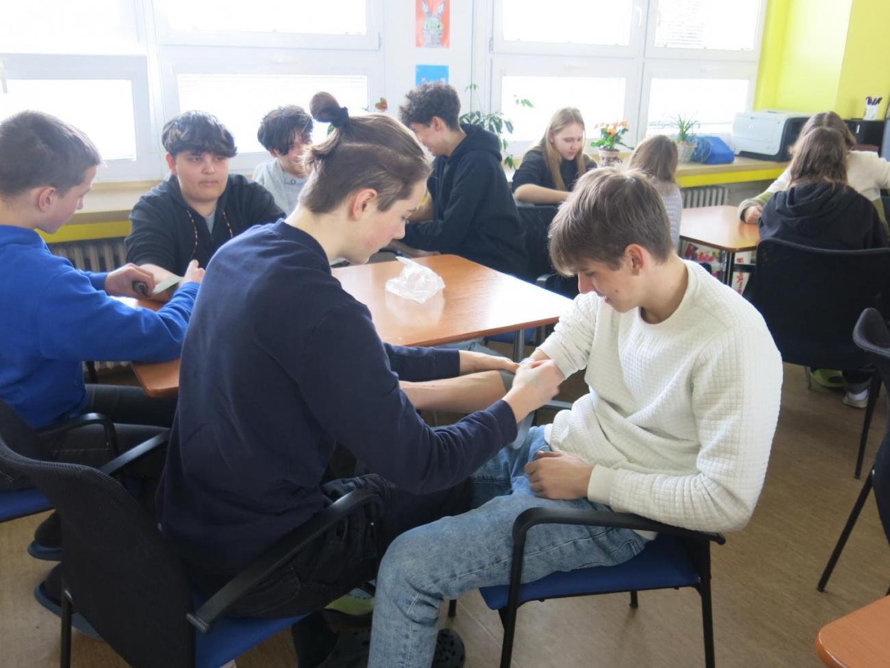 První pomoc do škol  8. ročník