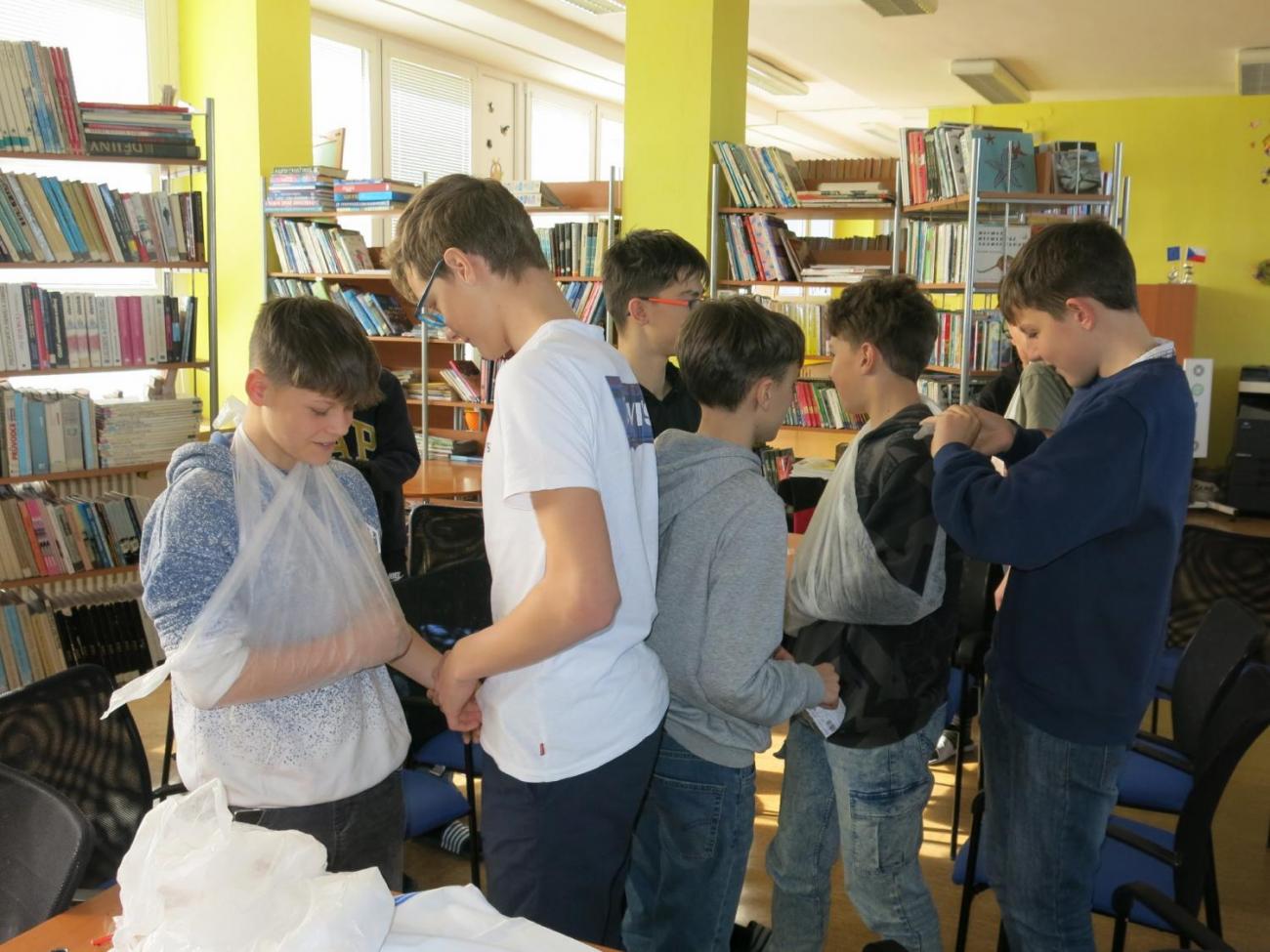 První pomoc do škol  8. ročník