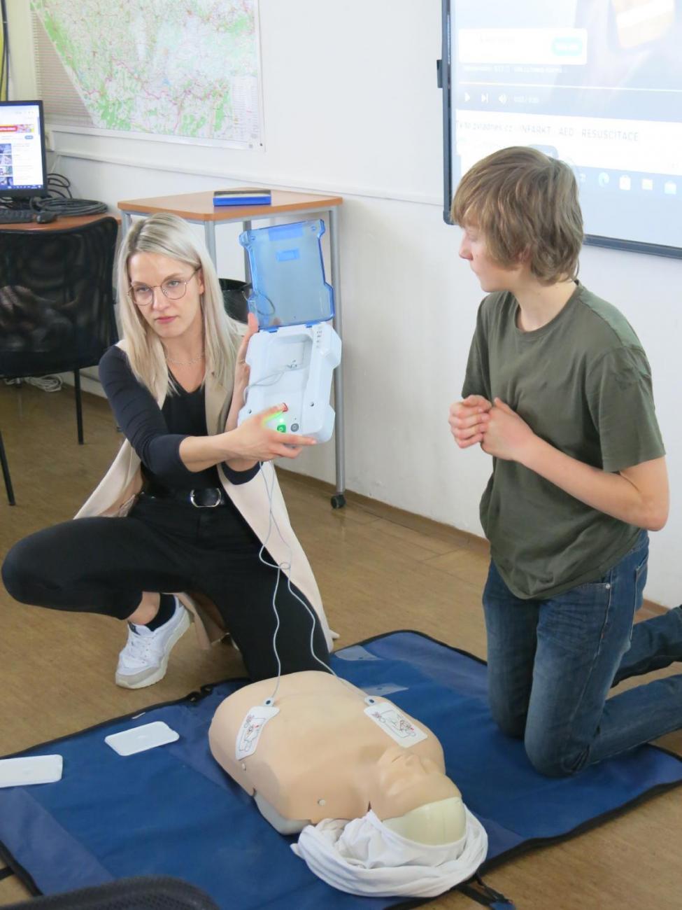 První pomoc do škol  8. ročník