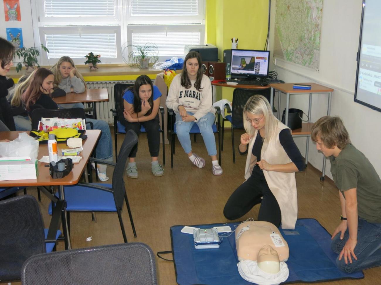 První pomoc do škol  8. ročník