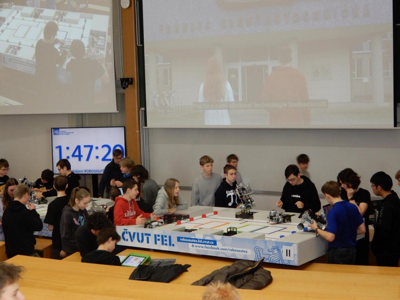 Robosoutěž 2024 ČVUT Praha 