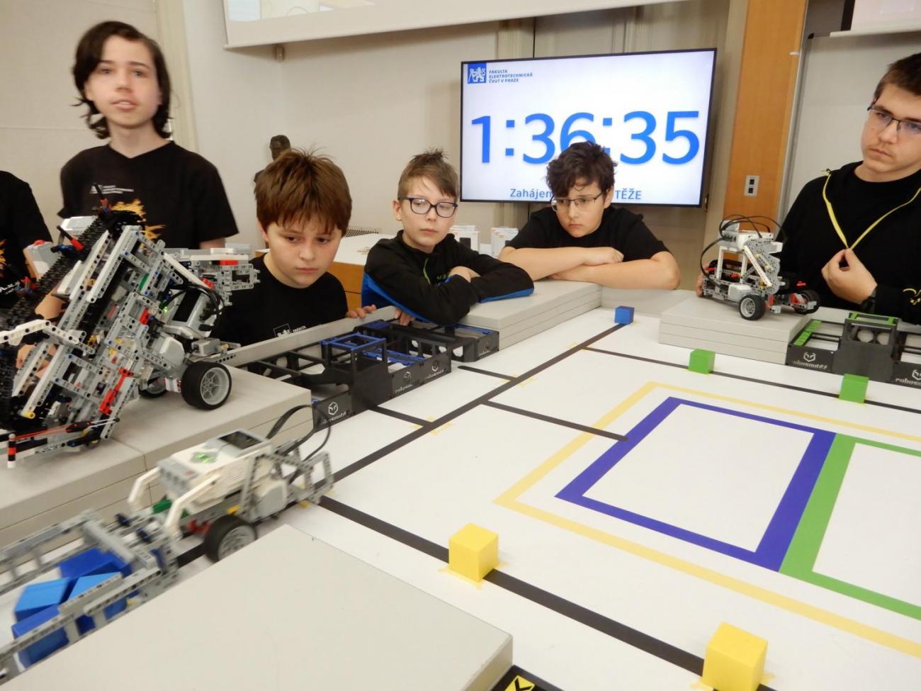 Robosoutěž 2024 ČVUT Praha 