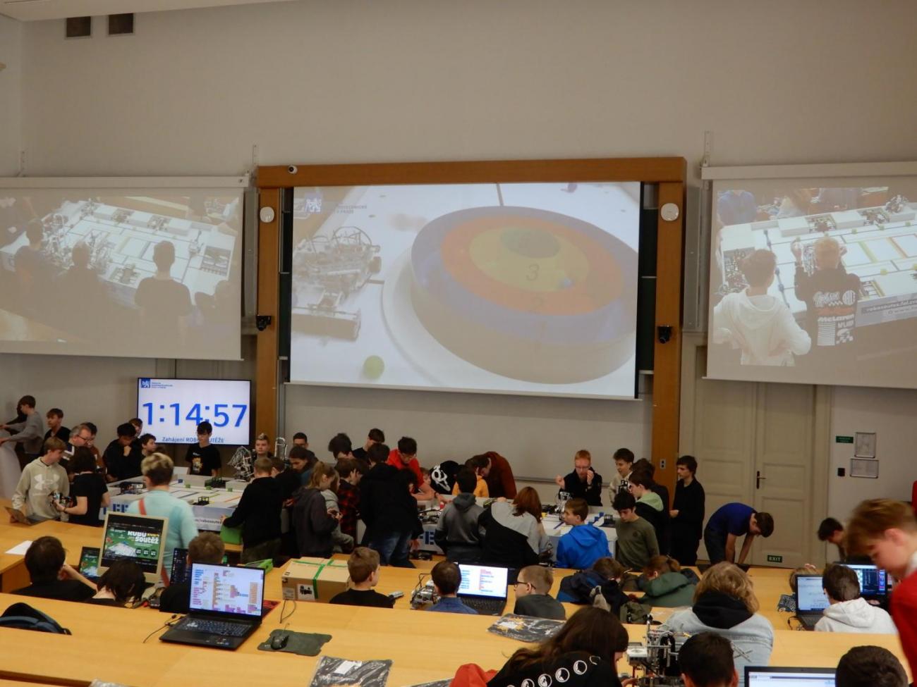 Robosoutěž 2024 ČVUT Praha 