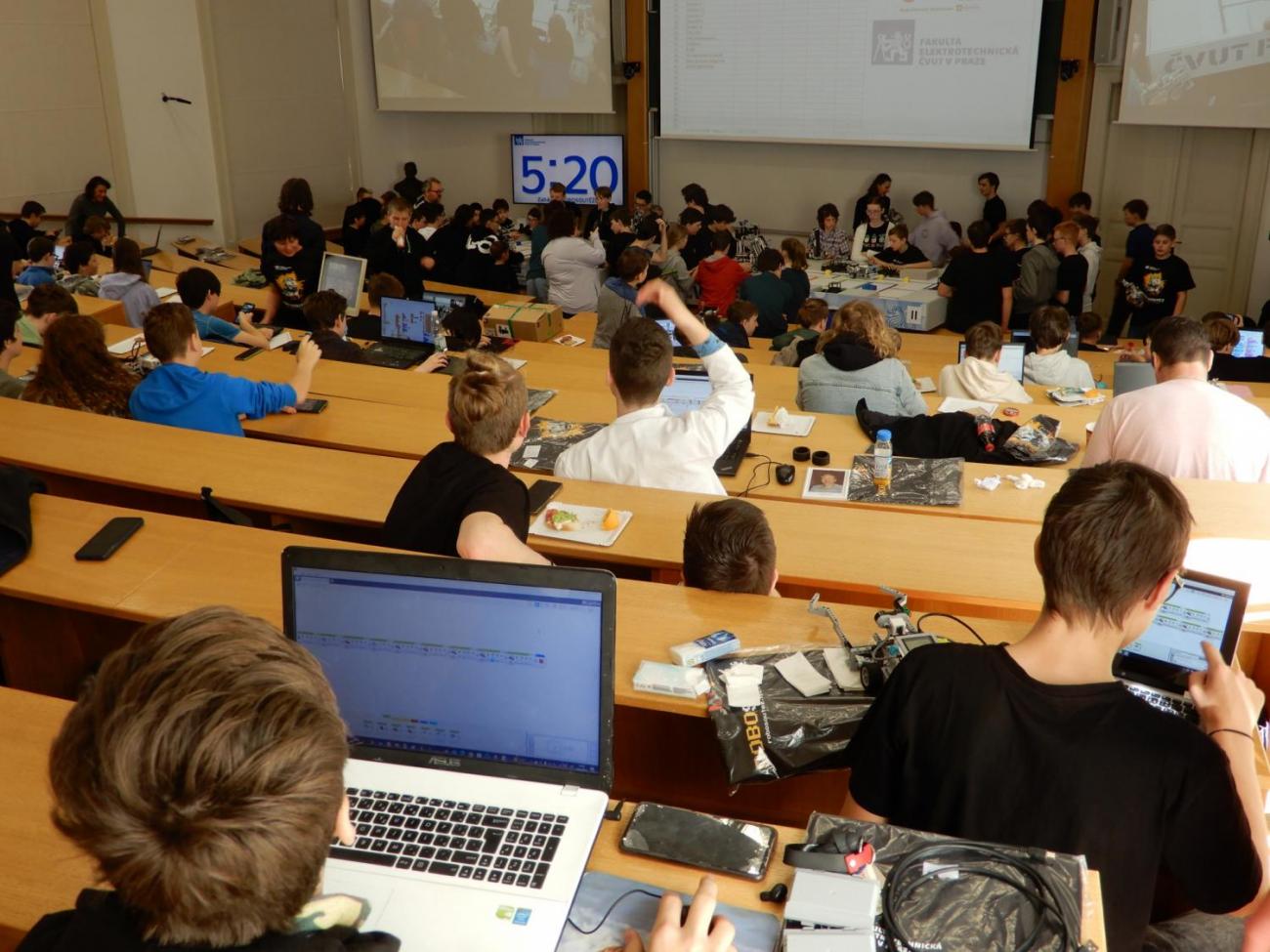 Robosoutěž 2024 ČVUT Praha 