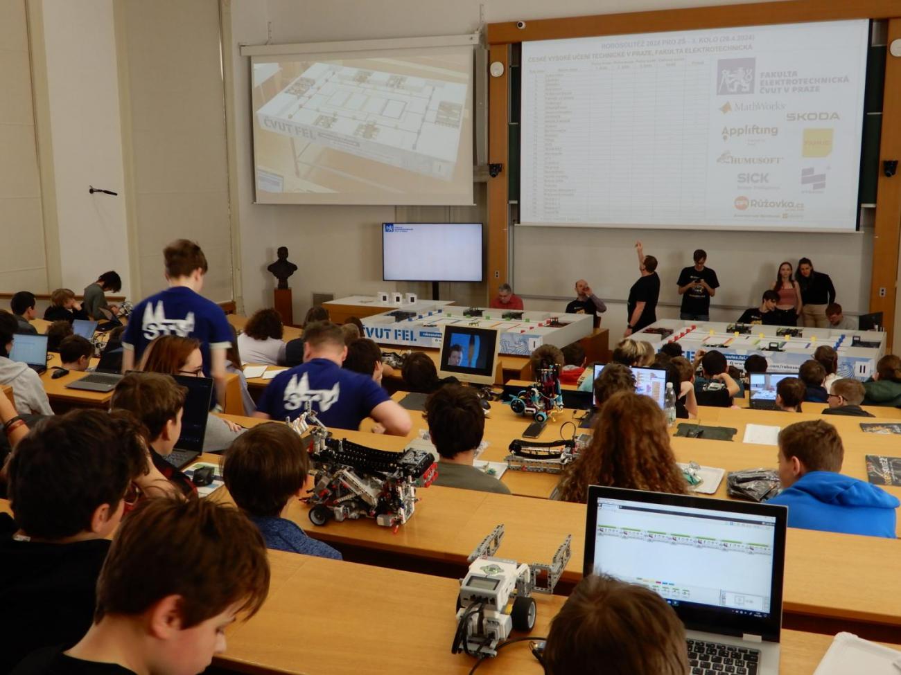 Robosoutěž 2024 ČVUT Praha 