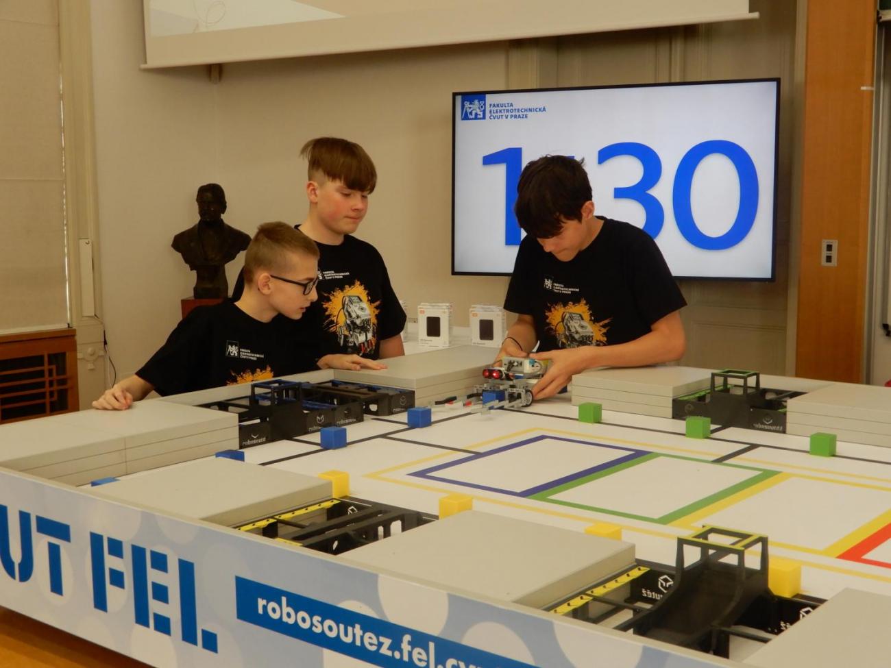 Robosoutěž 2024 ČVUT Praha 