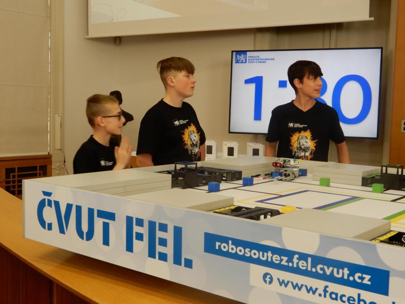 Robosoutěž 2024 ČVUT Praha 