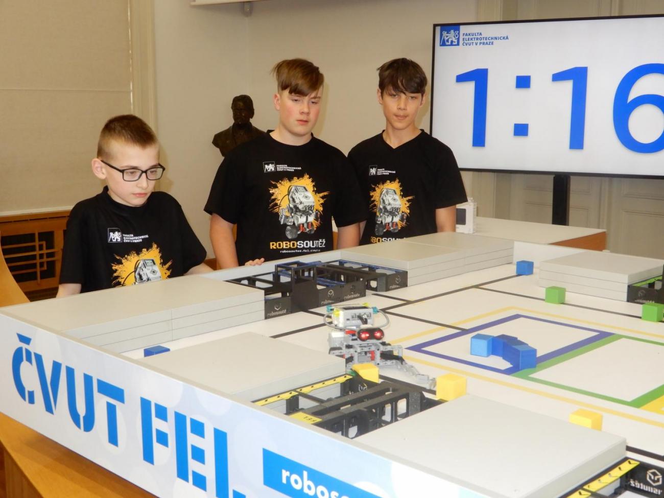 Robosoutěž 2024 ČVUT Praha 