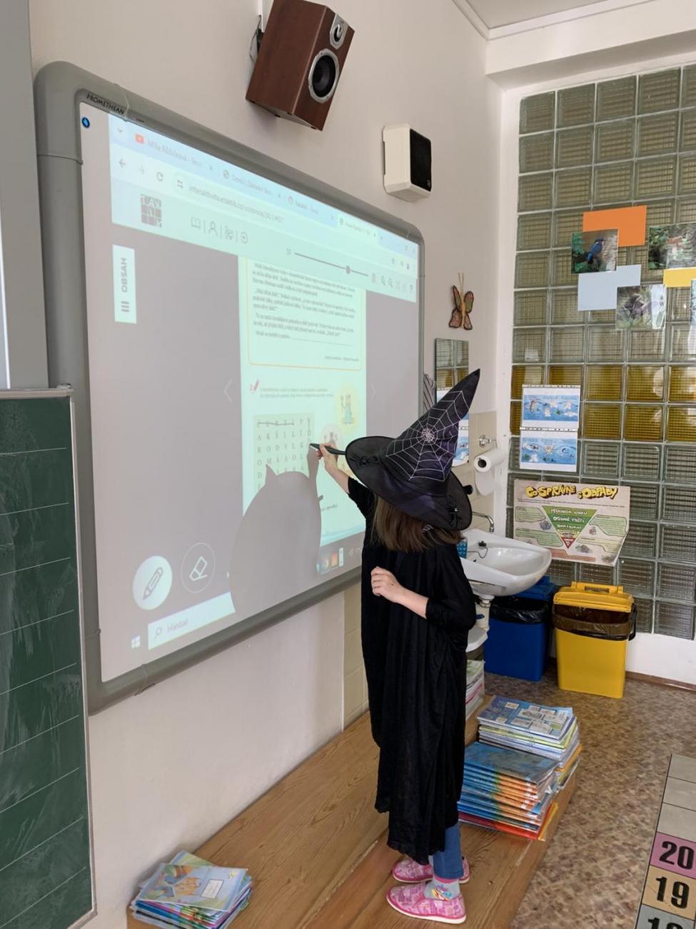 Čarodějnický den  1.A, 1.B, 1.C