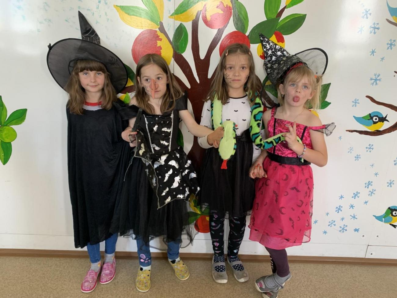Čarodějnický den  1.A, 1.B, 1.C