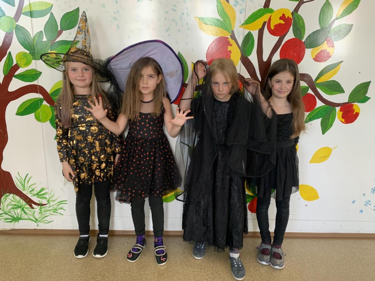 Čarodějnický den  1.A, 1.B, 1.C