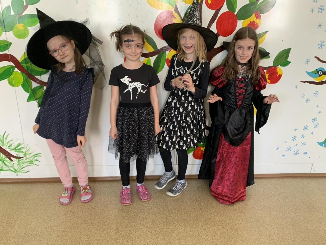 Čarodějnický den  1.A, 1.B, 1.C