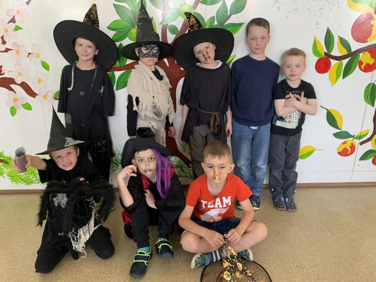 Čarodějnický den  1.A, 1.B, 1.C