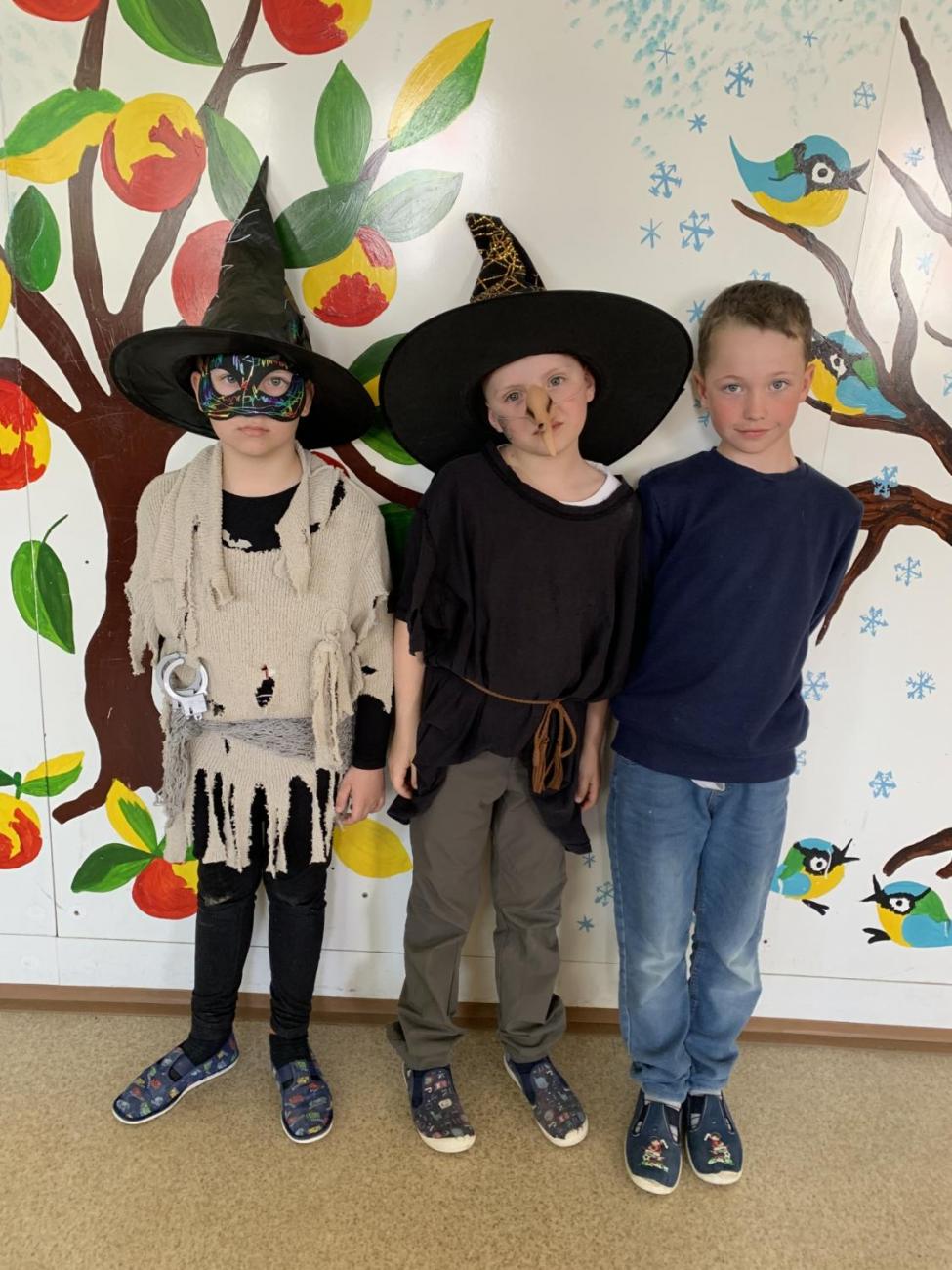 Čarodějnický den  1.A, 1.B, 1.C