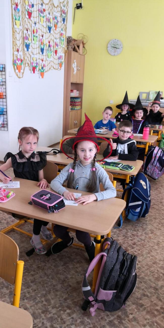 Čarodějnický den  1.A, 1.B, 1.C