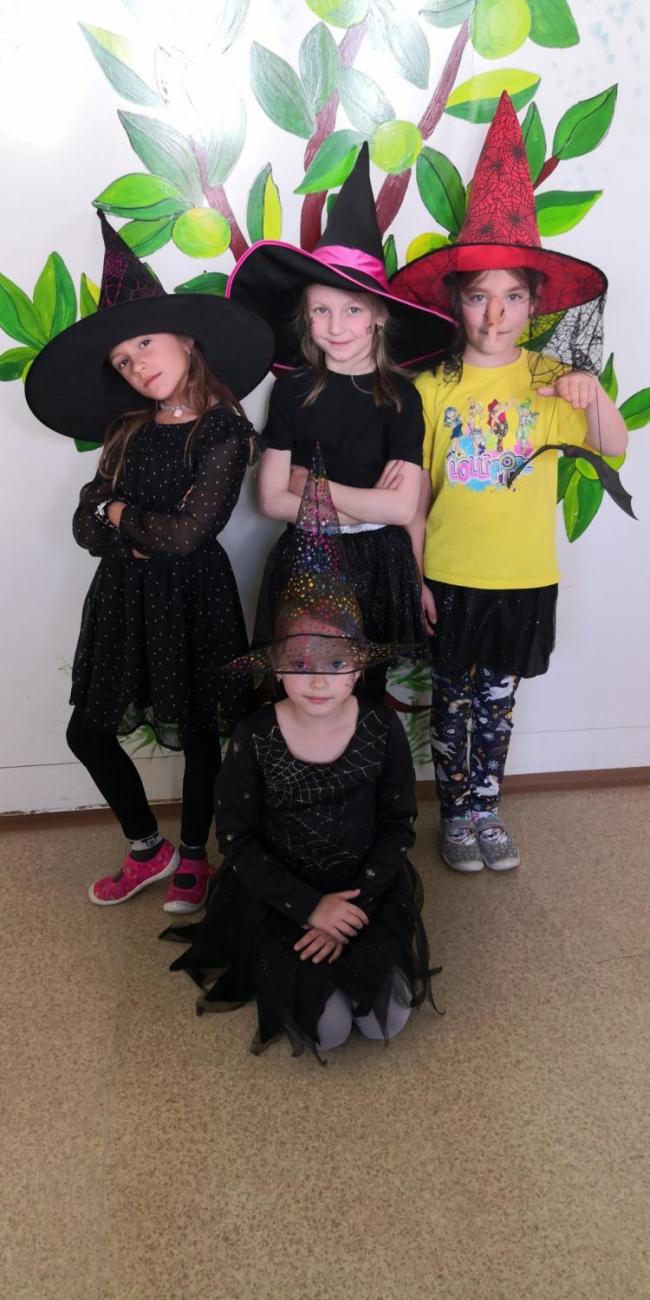 Čarodějnický den  1.A, 1.B, 1.C