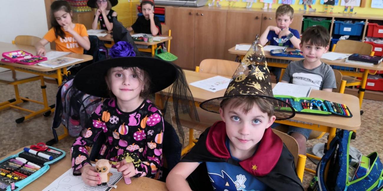 Čarodějnický den  1.A, 1.B, 1.C