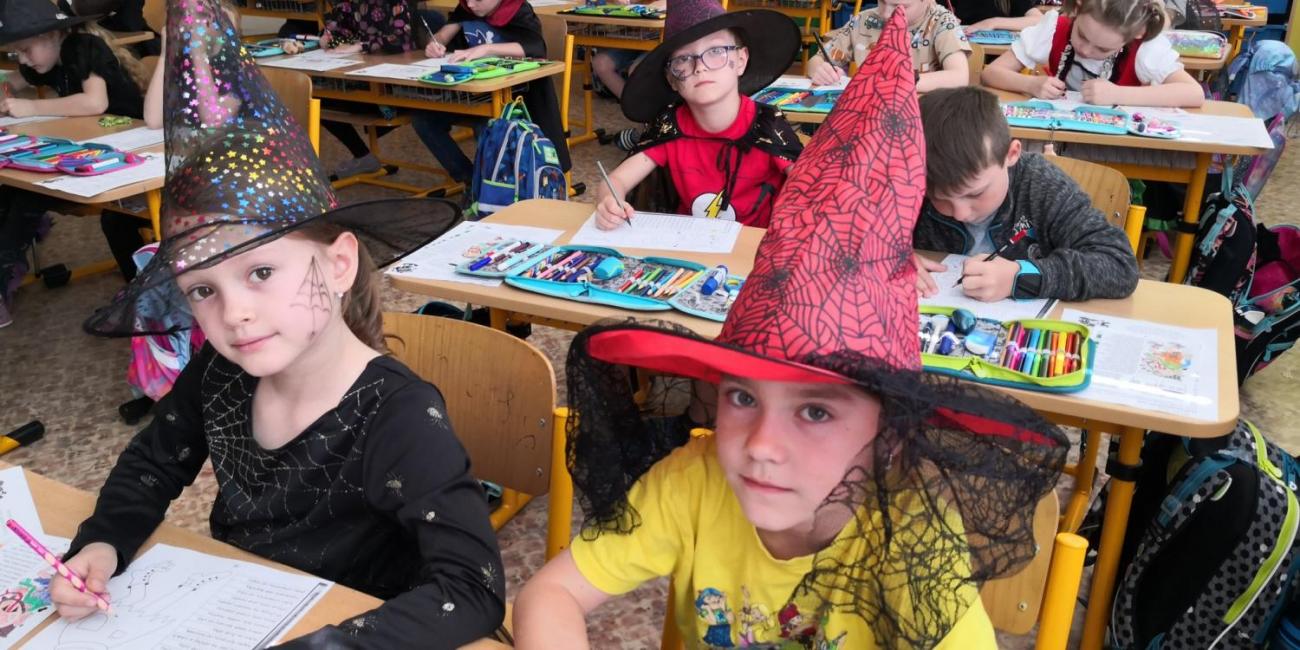 Čarodějnický den  1.A, 1.B, 1.C